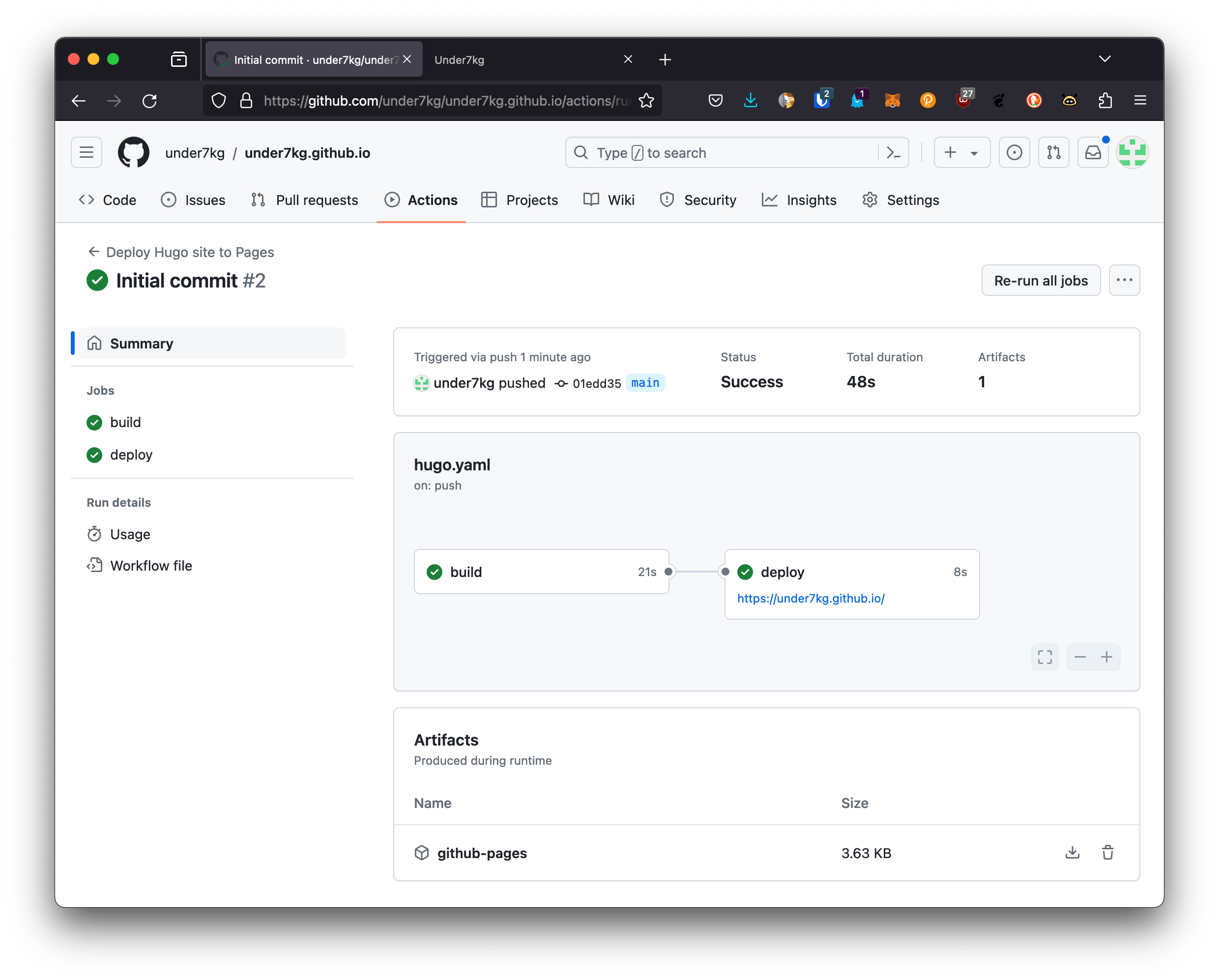 Github Action